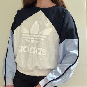 Adidas Blue Sweatshirt Pullover
